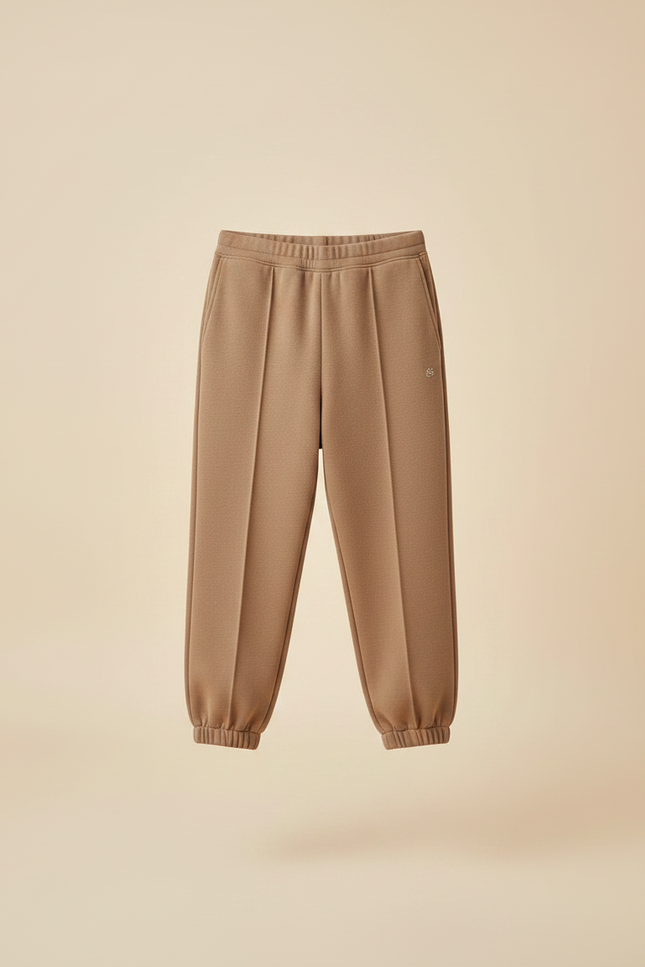 Pantalon Marron Coton Ample Décontracté Enfant Garçon - Molleton - vue 3