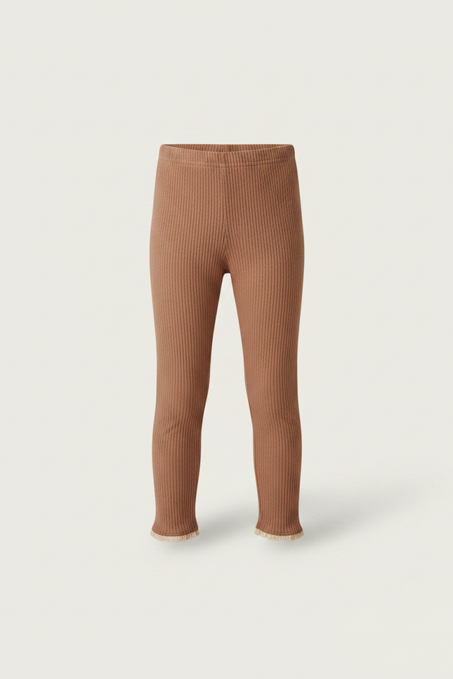 Pantalon Marron 6f03 - Maille - vue 3