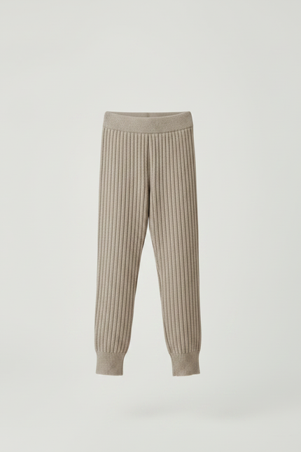 Pantalon Marron 08c3 - Maille - vue 3
