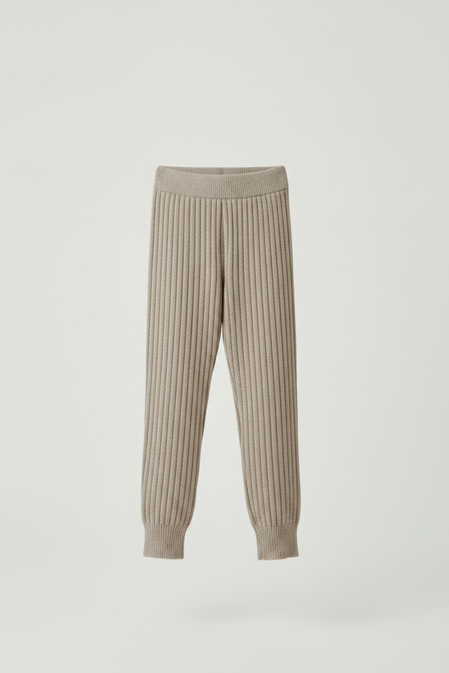 Pantalon Marron 08c3 - Maille - vue 3