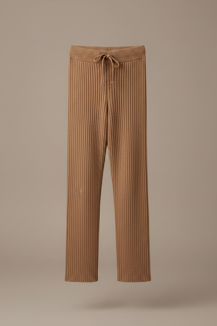 Pantalon Marron Ee50 - Maille - vue 3